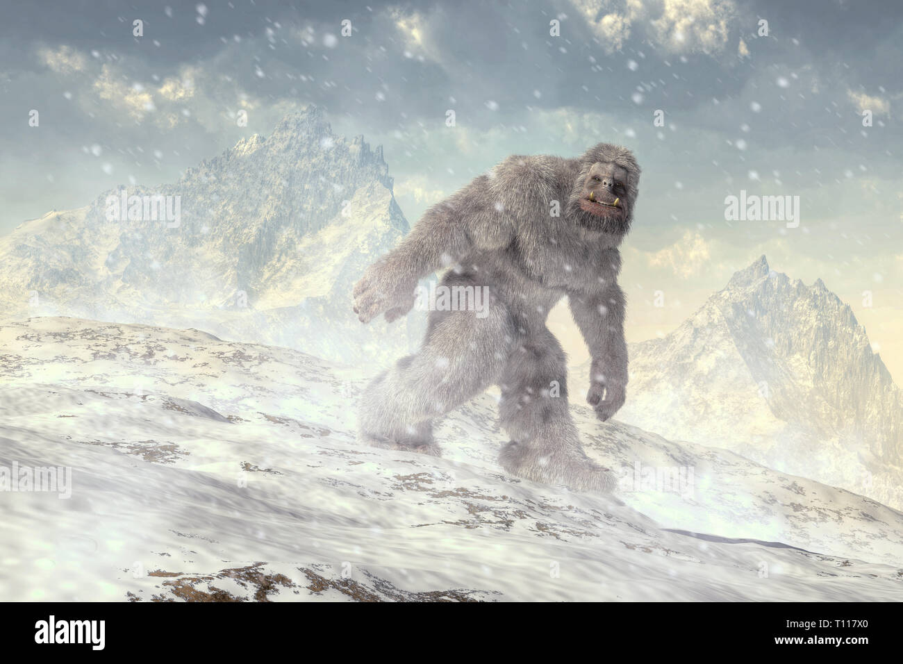 Yeti Banque D Image Et Photos Alamy