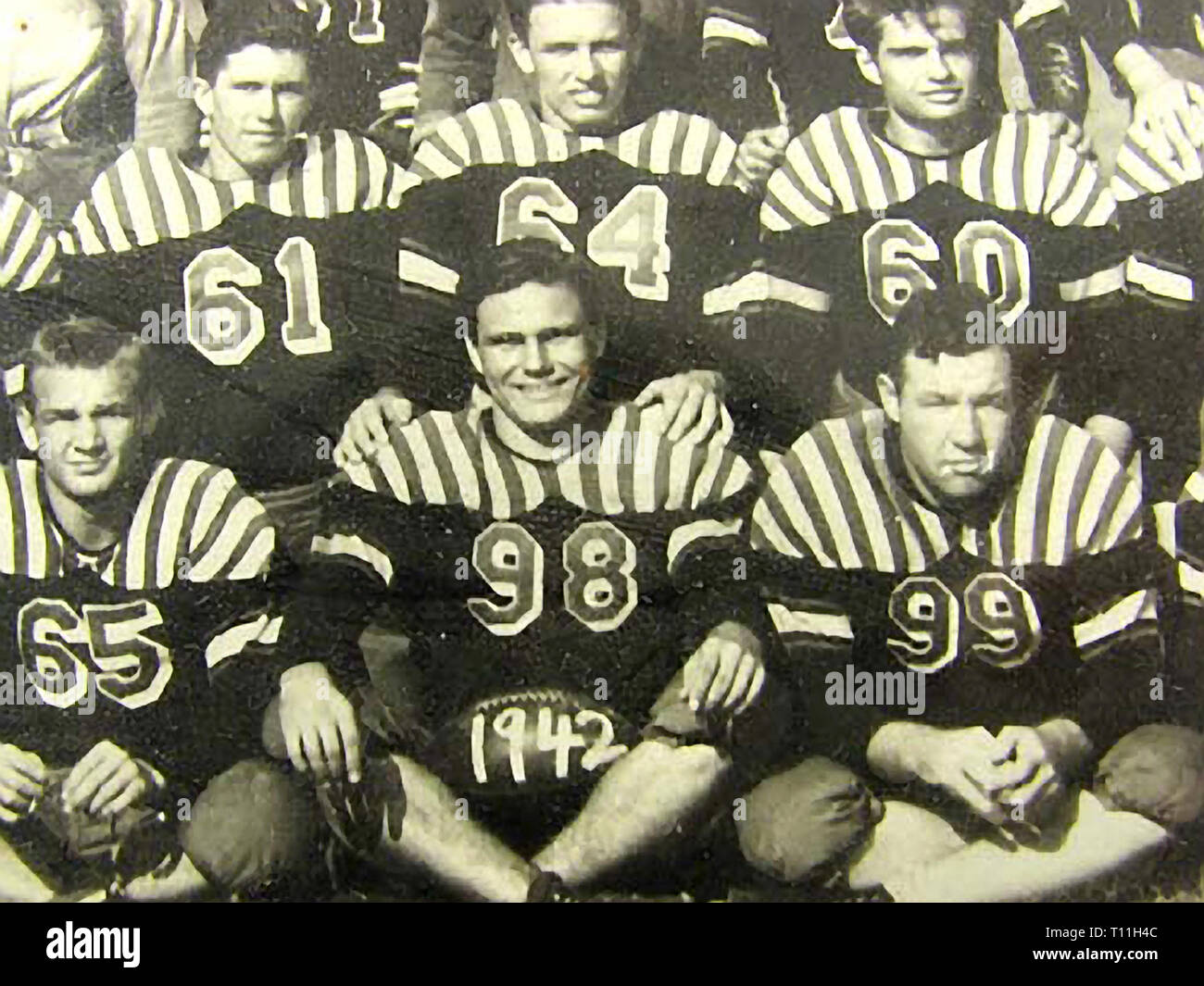 Photos de début de l'America-Homefront portrait sports pendant la Seconde Guerre mondiale.. Banque D'Images