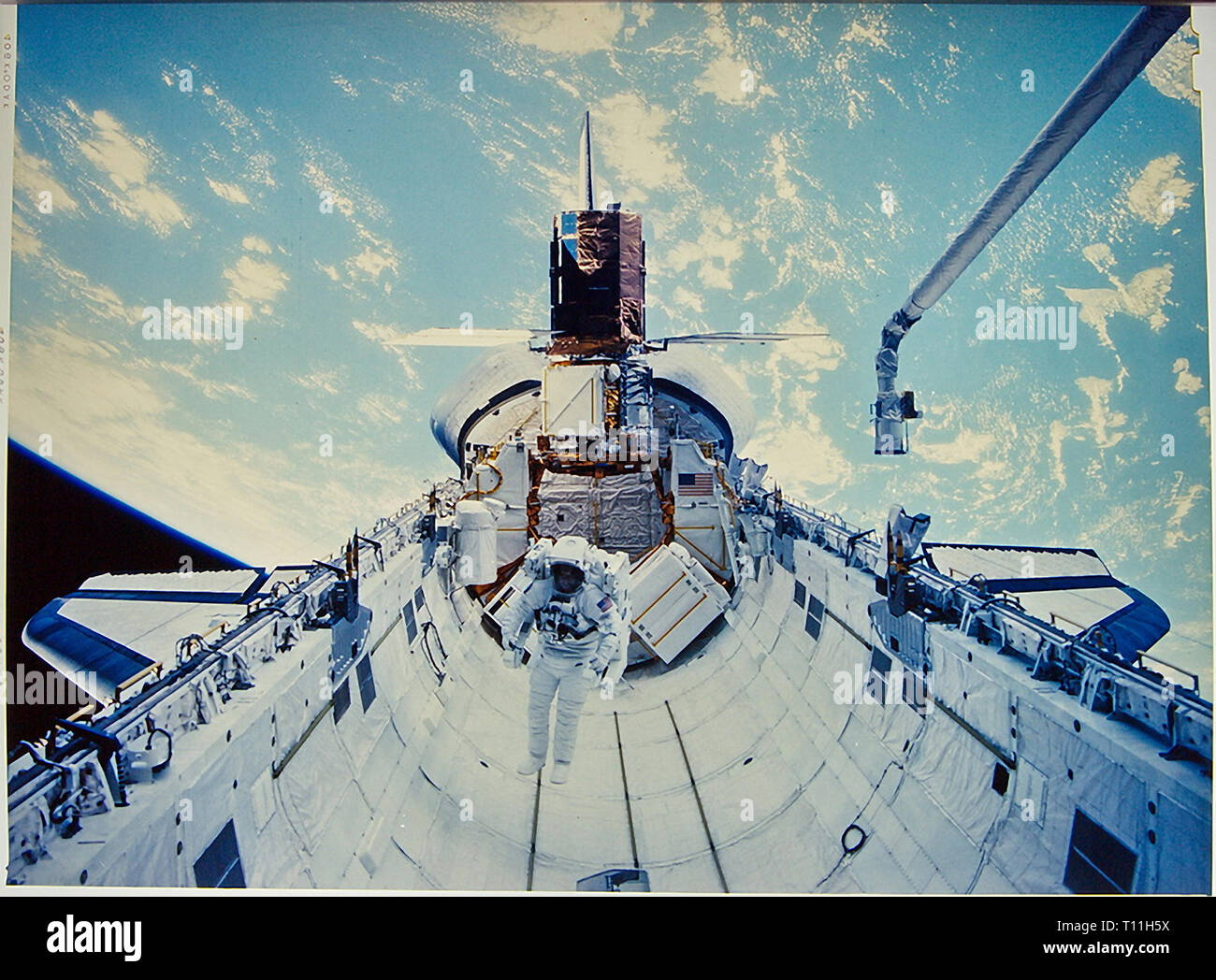 Photos de l'Amérique au début du programme spatial de la NASA-en action. Banque D'Images