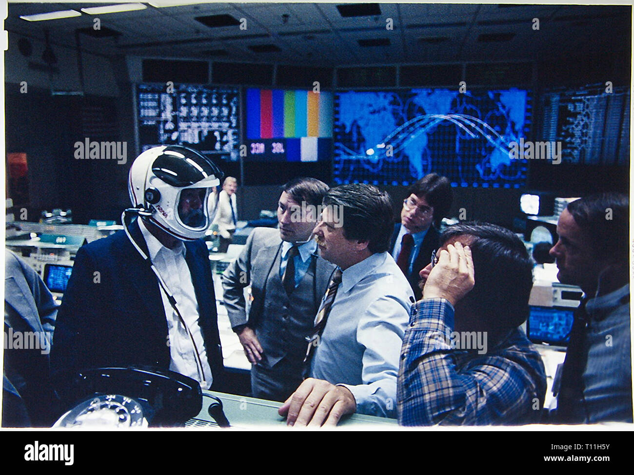 Photos de l'Amérique au début du programme spatial de la NASA-en action. Banque D'Images