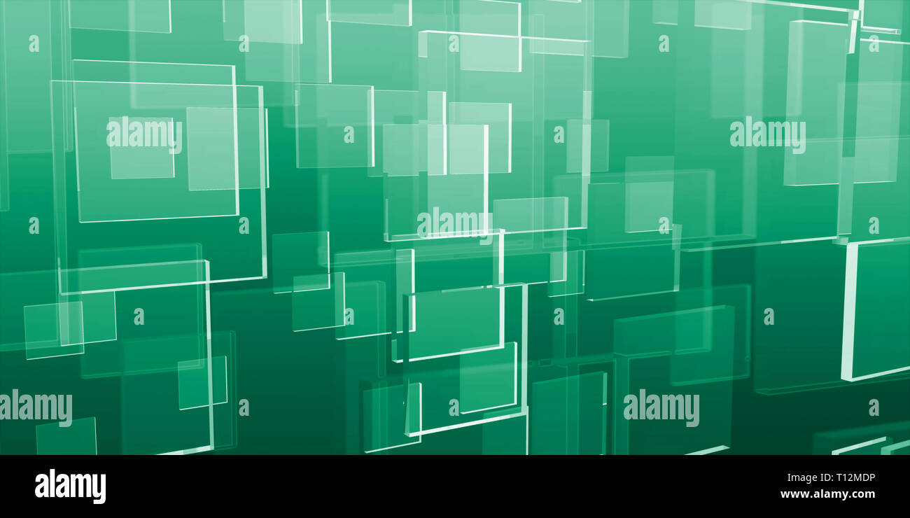 La science-fiction futuriste Concept Art Abstract Background Banque D'Images