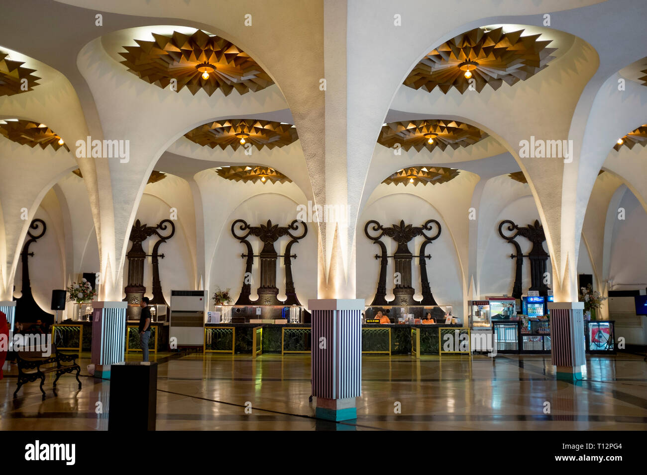 Foyer de la Scala Cinema Bangkok Banque D'Images