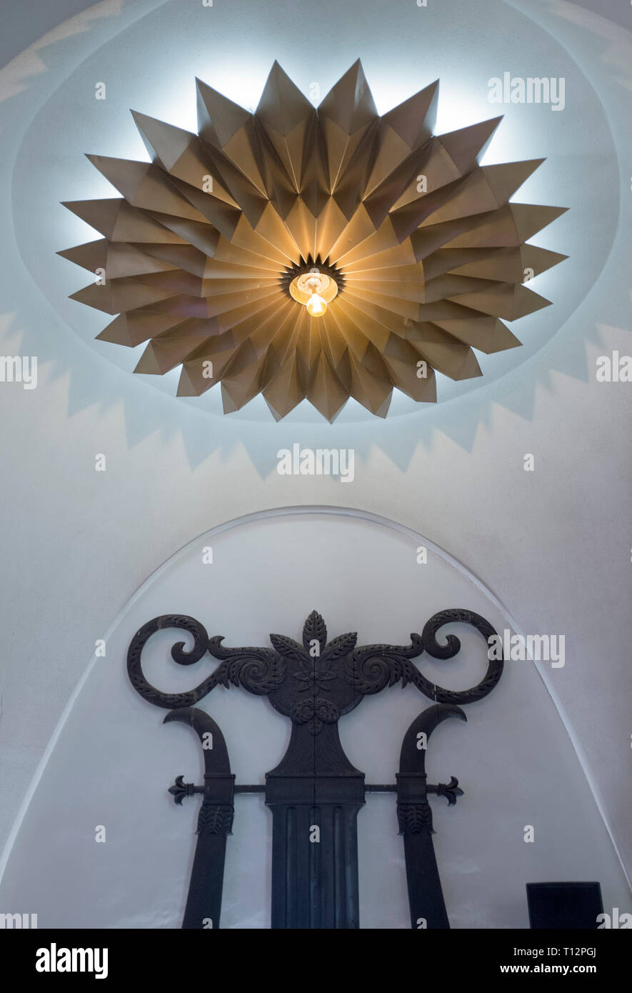 Foyer de la Scala Cinema Bangkok Banque D'Images