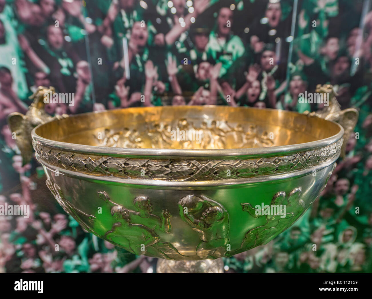 Visiter musée sportif FC. Lisboa, Portugal Banque D'Images