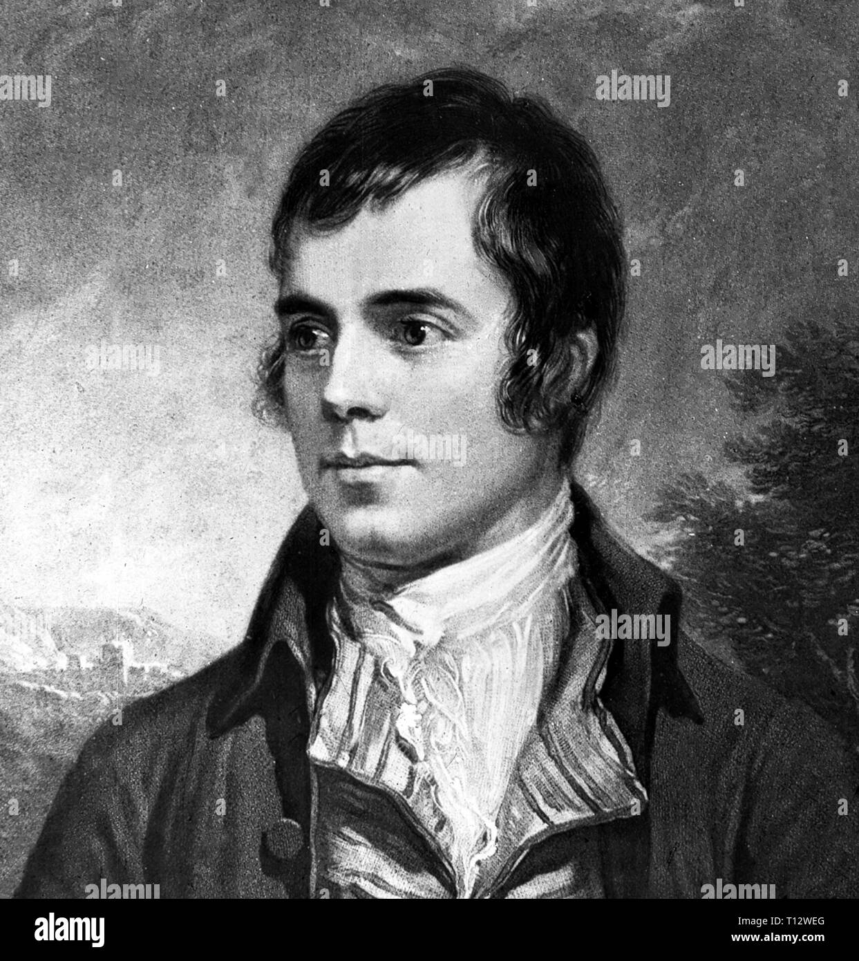 Robert Burns Banque D'Images