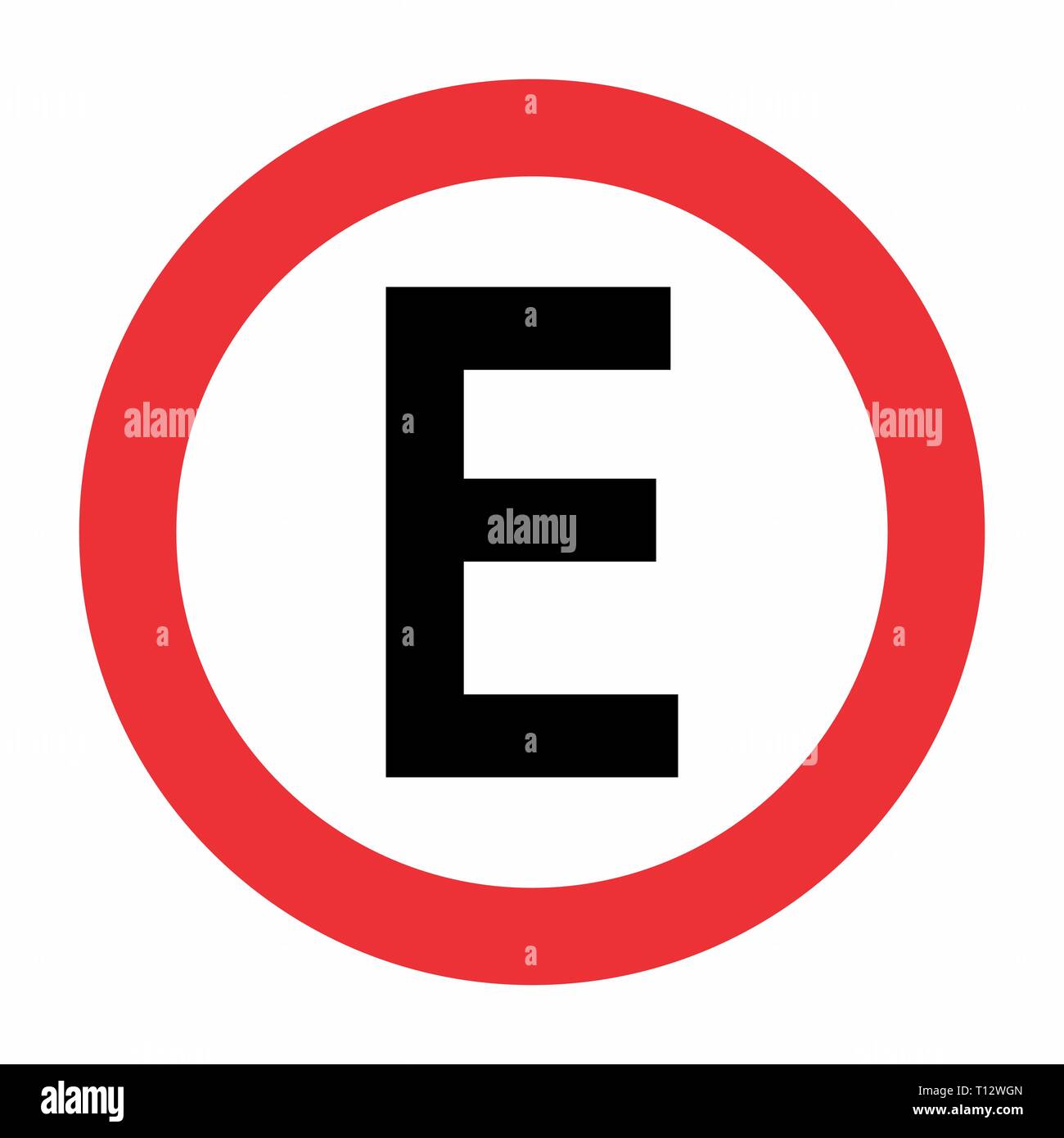 Panneau de signalisation bleu Banque d'images vectorielles - Page 3 - Alamy