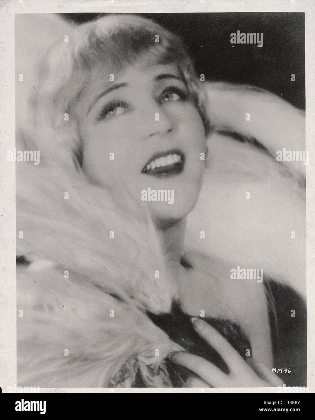 La photographie publicitaire de Mae Murray 2 - l'ère du cinéma muet Banque D'Images