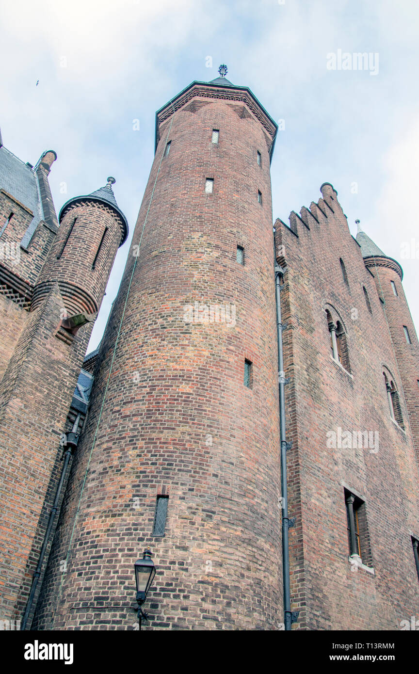 Le Binnenhof Den Haag Pays-Bas 2018 Banque D'Images