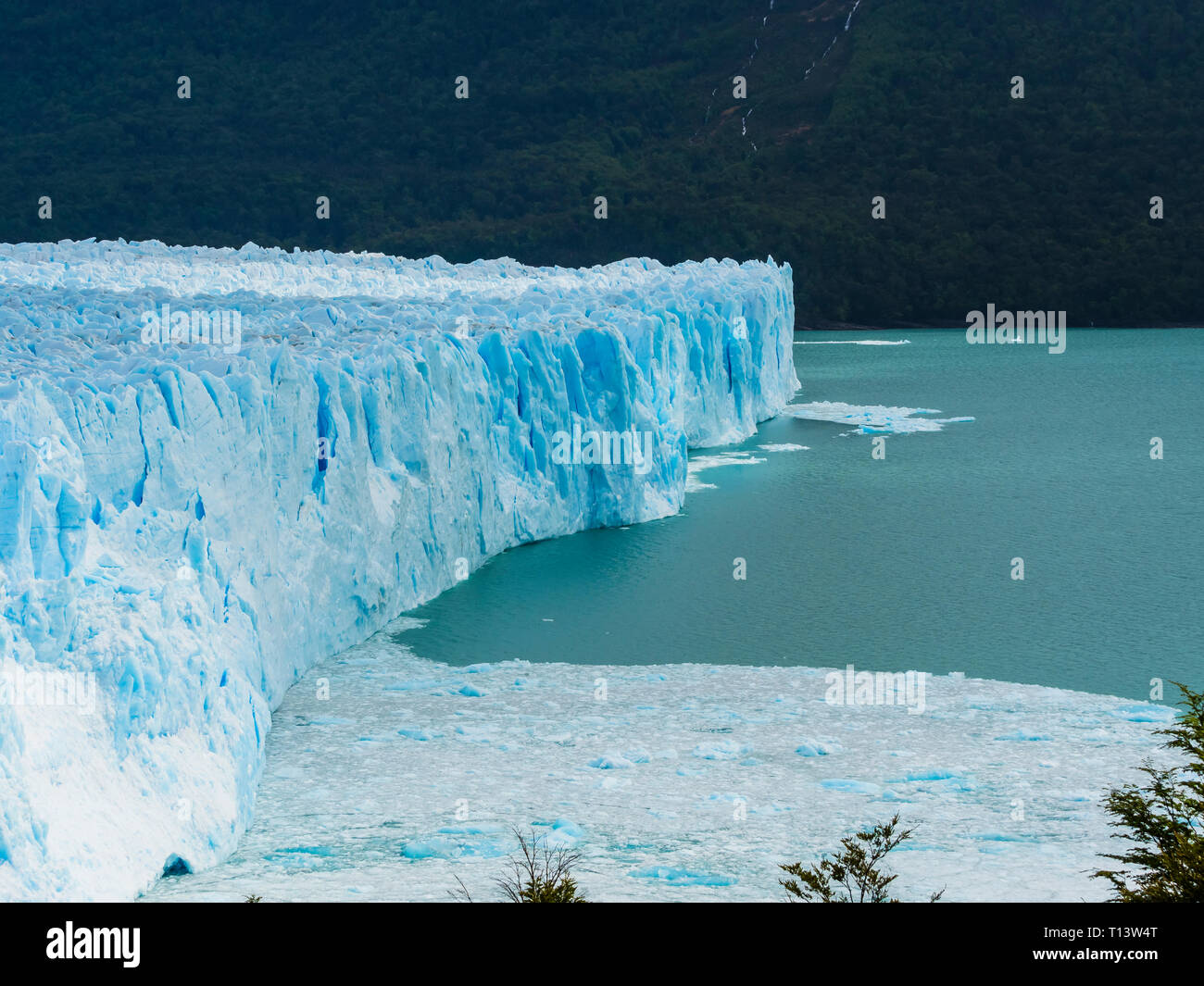 L'Argentine, El Calafate, Patagonie, Perito Moreno Glacier Banque D'Images