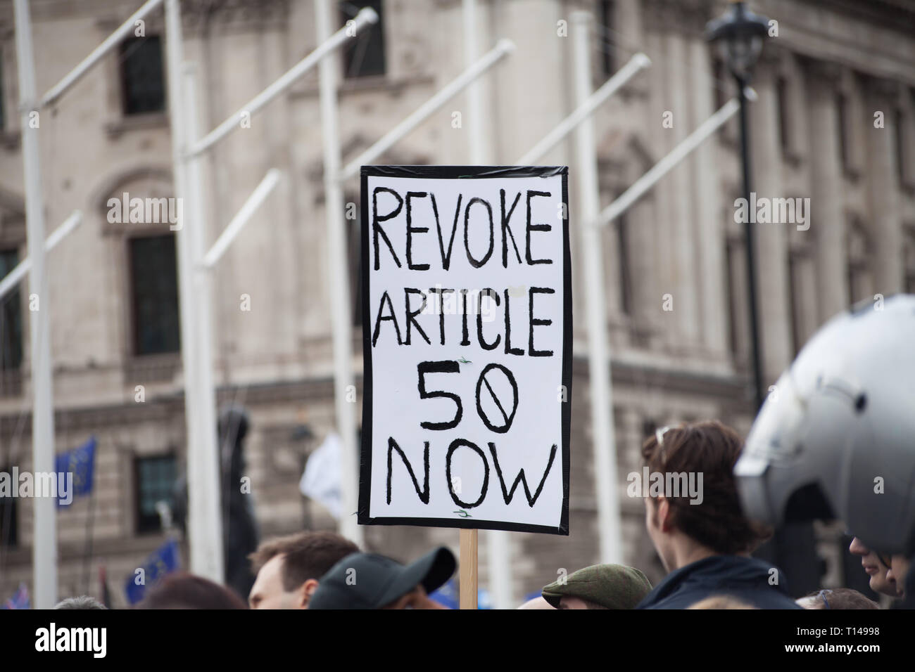 Mettez-Le Aux Gens En Marche Dans Le Centre De Londres, Londres.Uk. 23 Mars 2019.Crédit : Ng’Ang’A/Alay Live News. Banque D'Images