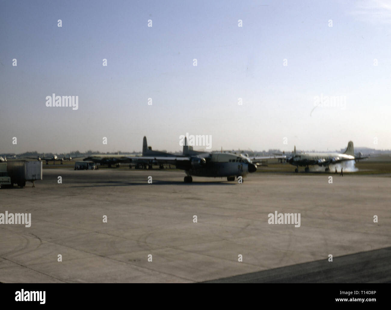 USAF United States Air Force Fairchild C-119 Flying Boxcar Banque D'Images