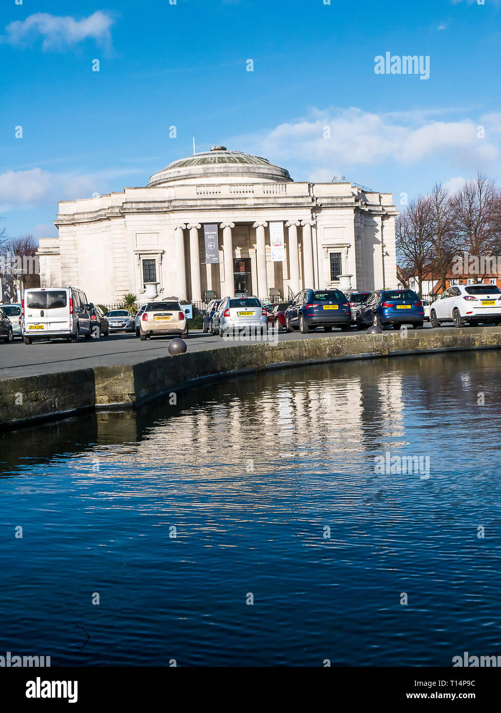 Levier de dame Art Gallery au village modèle de Port Sunlight près de Liverpool, créé par William Hesketh Lever du Soleil pour ses travailleurs de l'usine de savon Banque D'Images