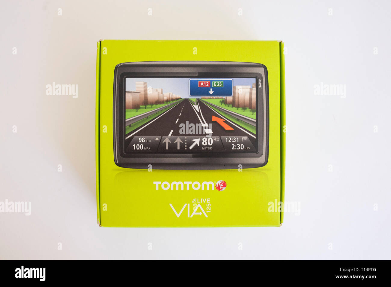 Photos de produits d'un vieux Tom Tom Sat Nav Photo Stock - Alamy