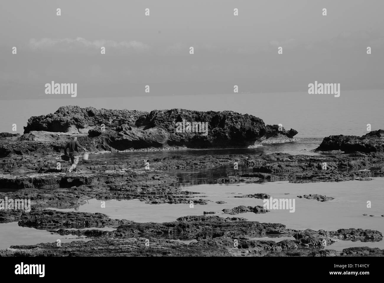 Famagouste (secteur) est un ville chypriote abandonnée de Famagouste. Avant l'invasion turque de 1974 de Chypre, c'est le moderne quartier touristique de la ville. Banque D'Images