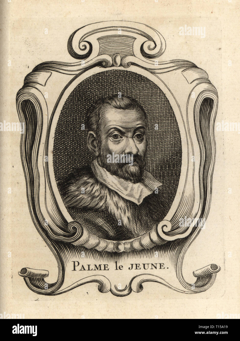 Portrait de Palma le Jeune, peintre italien de l'école vénitienne, 1548
