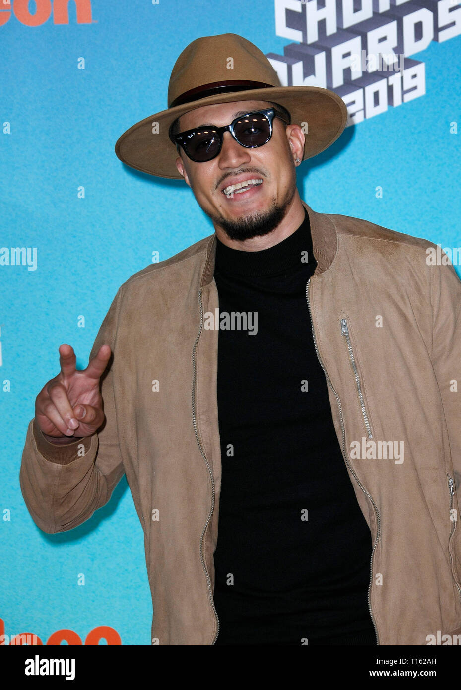 Los Angeles, USA. Mar 23, 2019. Dougie Paiement assiste à Nickelodeon's Kids' Choice Awards 2019 à Galen Center le 23 mars 2019 à Los Angeles, Californie. Crédit photo : imageSPACE : Imagespace/Alamy Live News Banque D'Images
