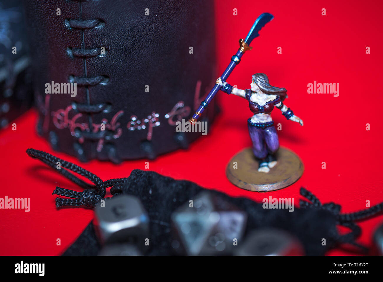 Soirée jeux avec des amis Banque D'Images