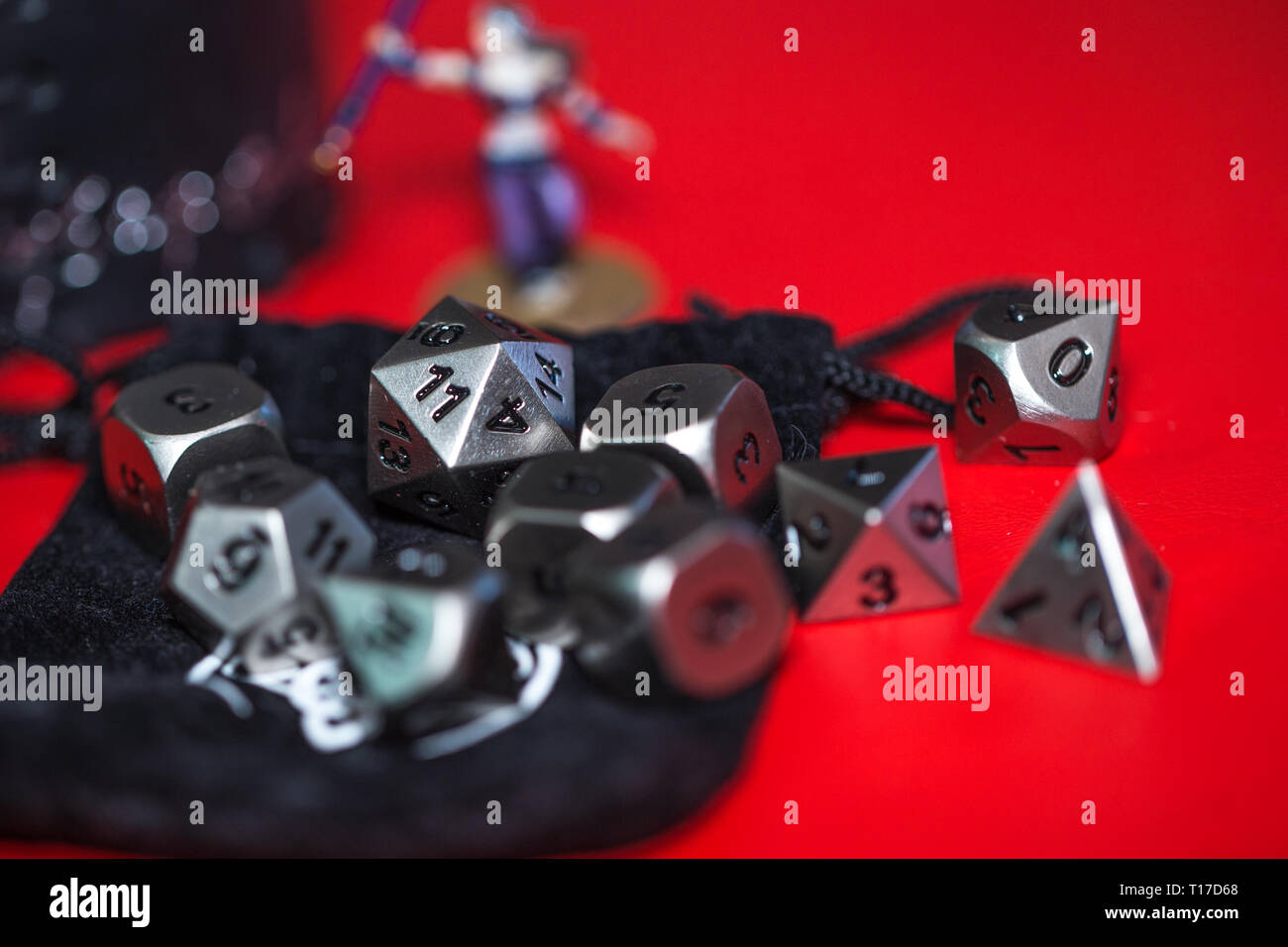 Soirée jeux avec des amis Banque D'Images