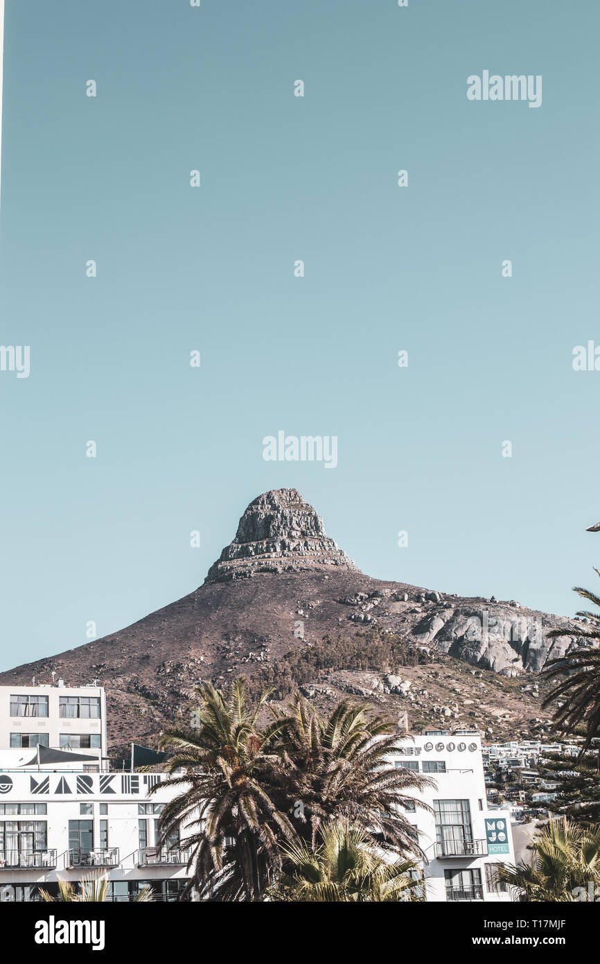 Les Lions Head, Cape Town Banque D'Images