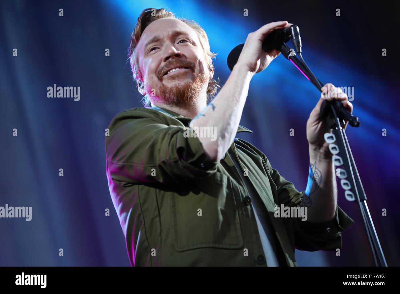 20180629 LINKÖPING Koncert avec Lasse Winnerbäck à Linköping arena. Jeppe Photo Gustafsson Banque D'Images