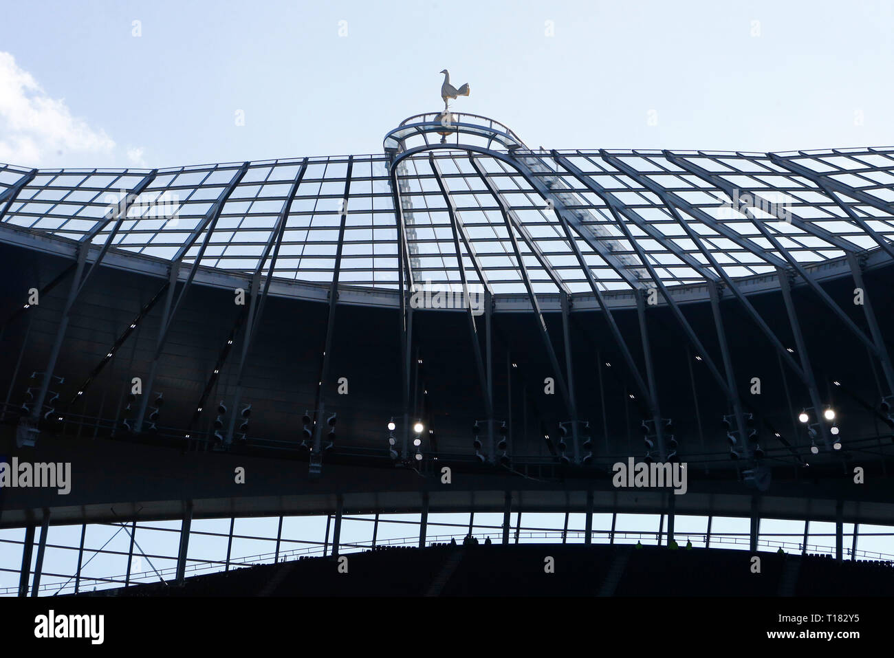 Londres, Royaume-Uni. 24Th Mar, 2019. Voir de nouveau stade lors de moins de 18 ans Premier League entre Tottenham Hotspur U18 et U18 de Southampton à Tottenham Hotspur stadium , , Londres, Angleterre le 24 mars 2019 Action Sport Crédit photo FA Premier League Ligue de football et les images sont soumis à licence. DataCo Usage éditorial uniquement. Pas de vente d'impression. Aucun usage personnel des ventes. Aucune UTILISATION NON RÉMUNÉRÉ : Crédit photo Action Sport/Alamy Live News Banque D'Images