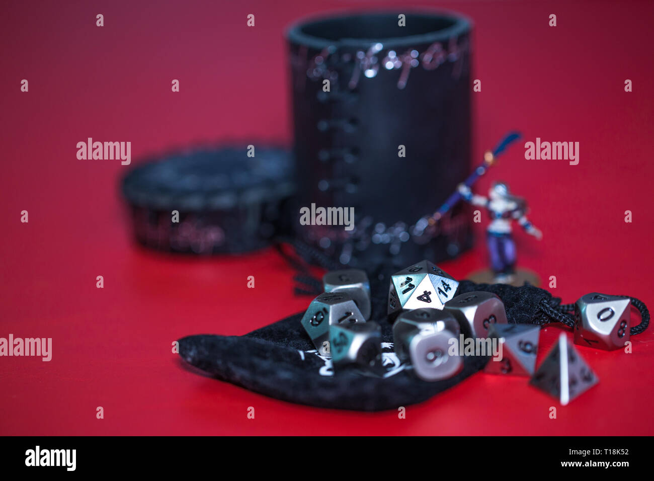 Soirée jeux avec des amis Banque D'Images