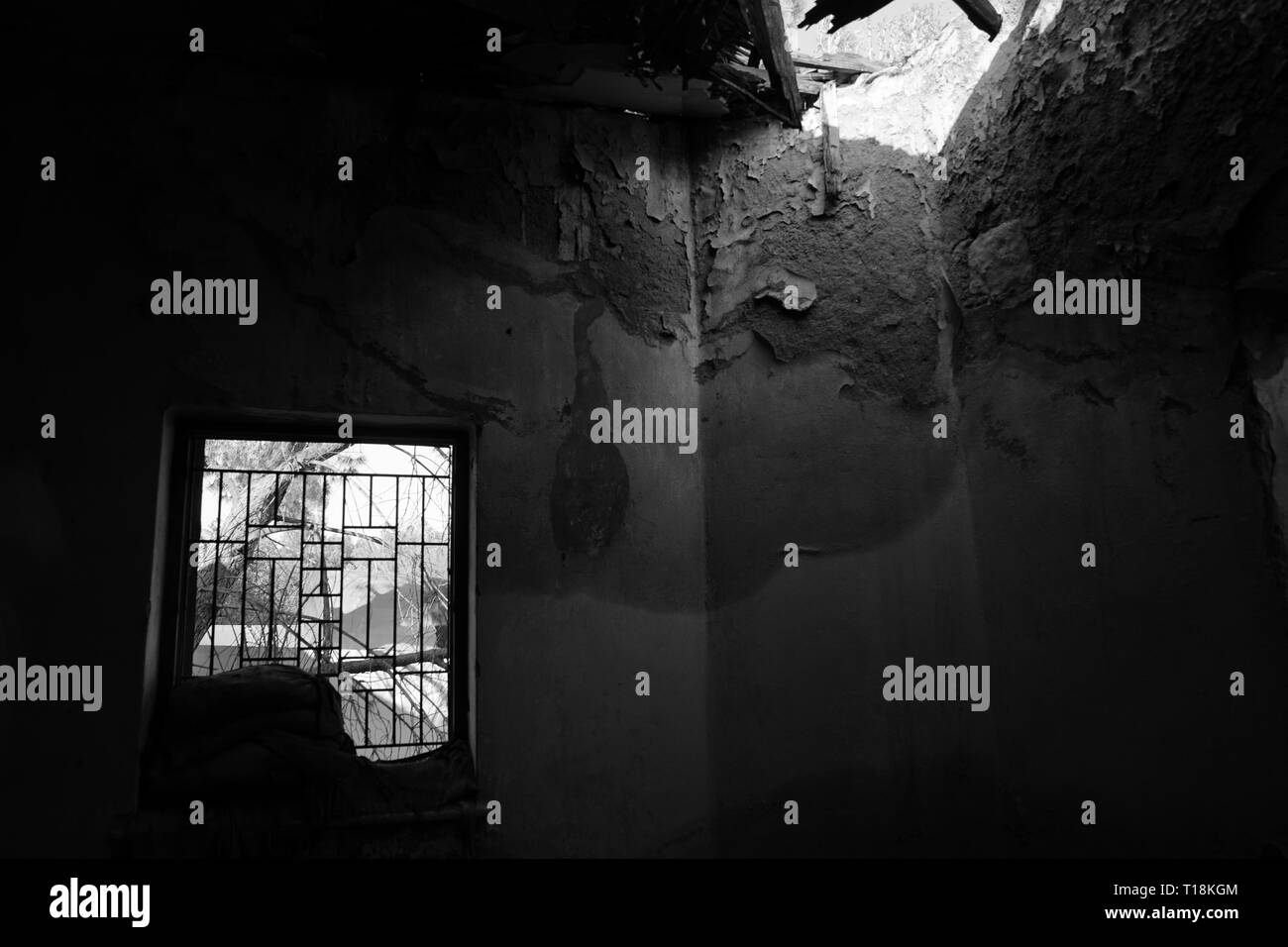 Nicosia est habitée depuis plus de 4500 ans et est la capitale de Chypre depuis le 10e siècle. Le pays divisé après la guerre de 1974. Banque D'Images