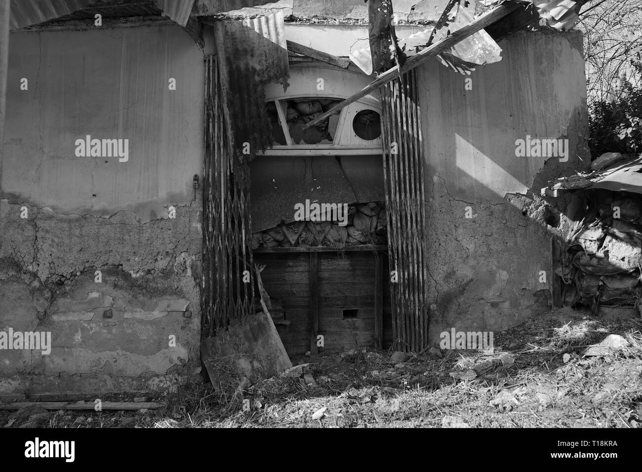Nicosia est habitée depuis plus de 4500 ans et est la capitale de Chypre depuis le 10e siècle. Le pays divisé après la guerre de 1974. Banque D'Images