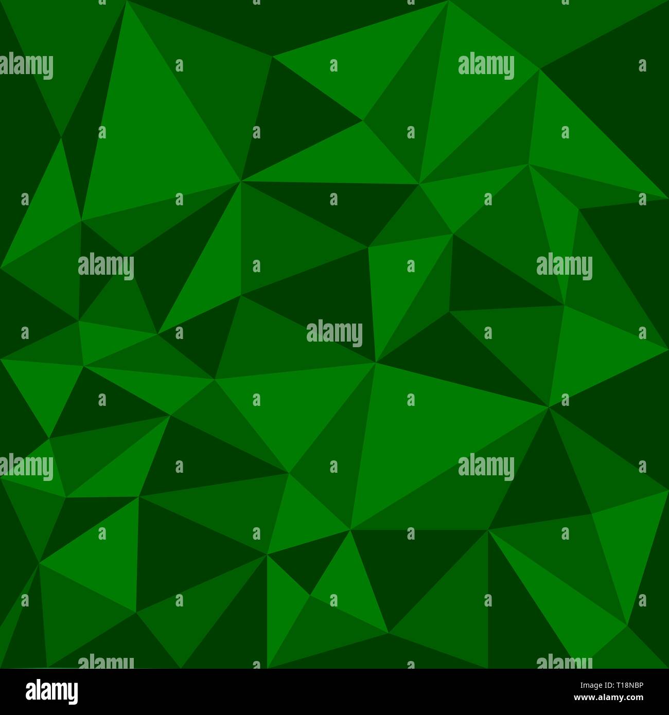 Résumé fond dans le style polygonal, couleur verte Illustration de Vecteur