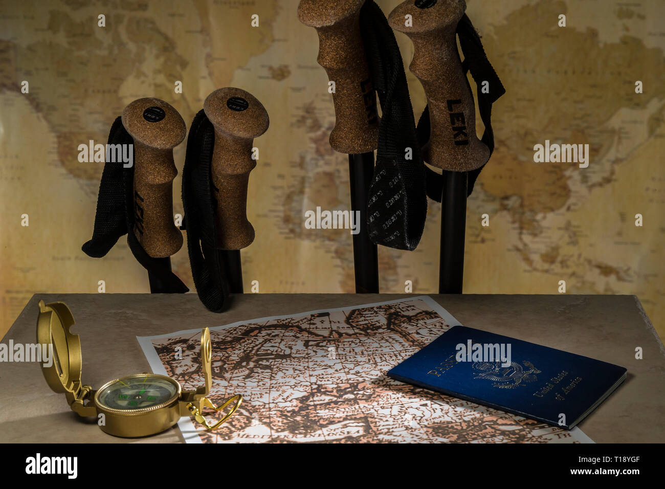 Concepts de voyages loisirs international Banque D'Images