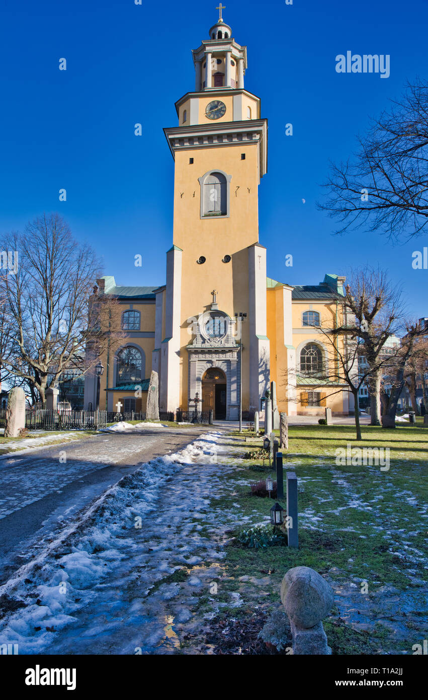 Maria Magdalena Church (Maria Magdalena Kyrka), Södermalm, à Stockholm, Suède, Scandinavie Banque D'Images