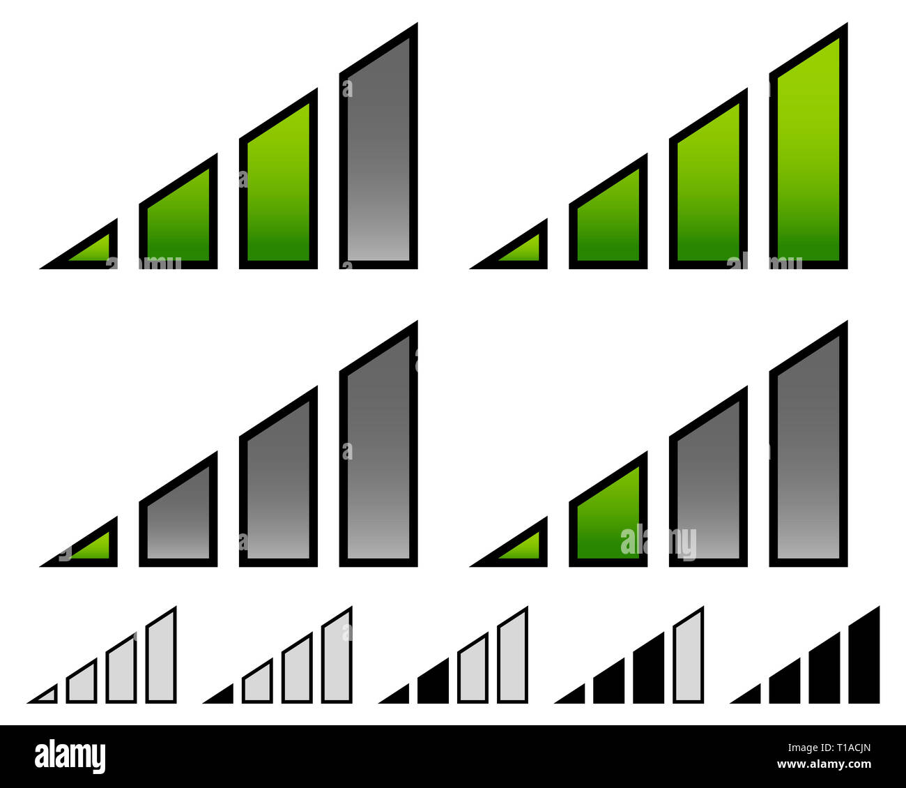 Déchirure du signal témoin. Internet, Wi-fi, connexion sans fil. Banque D'Images