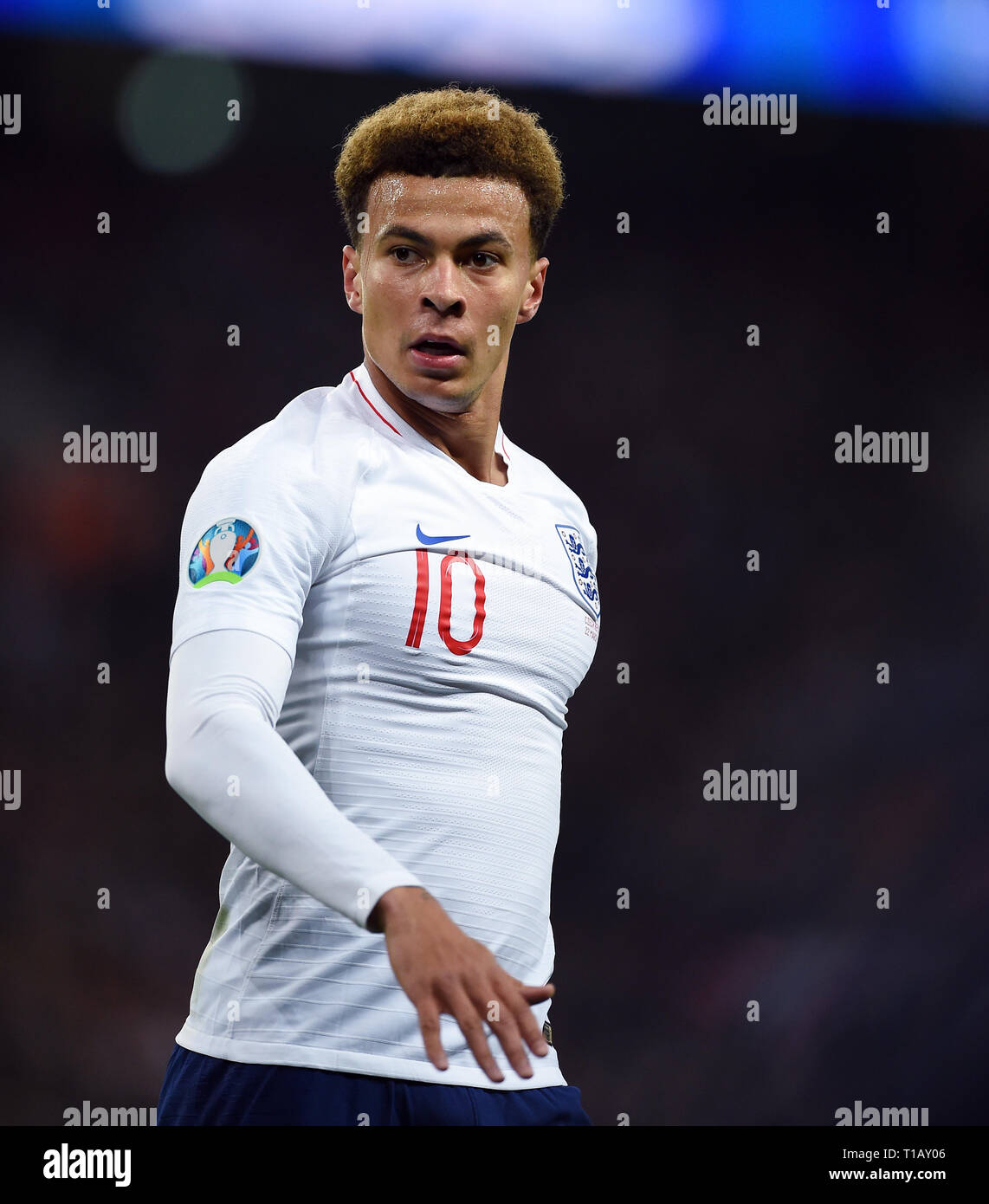 DELI ALLI, ENGLAND, ENGLAND V FRANCE, championnat d'Europe QUALIFICATIONS, 2019 Banque D'Images
