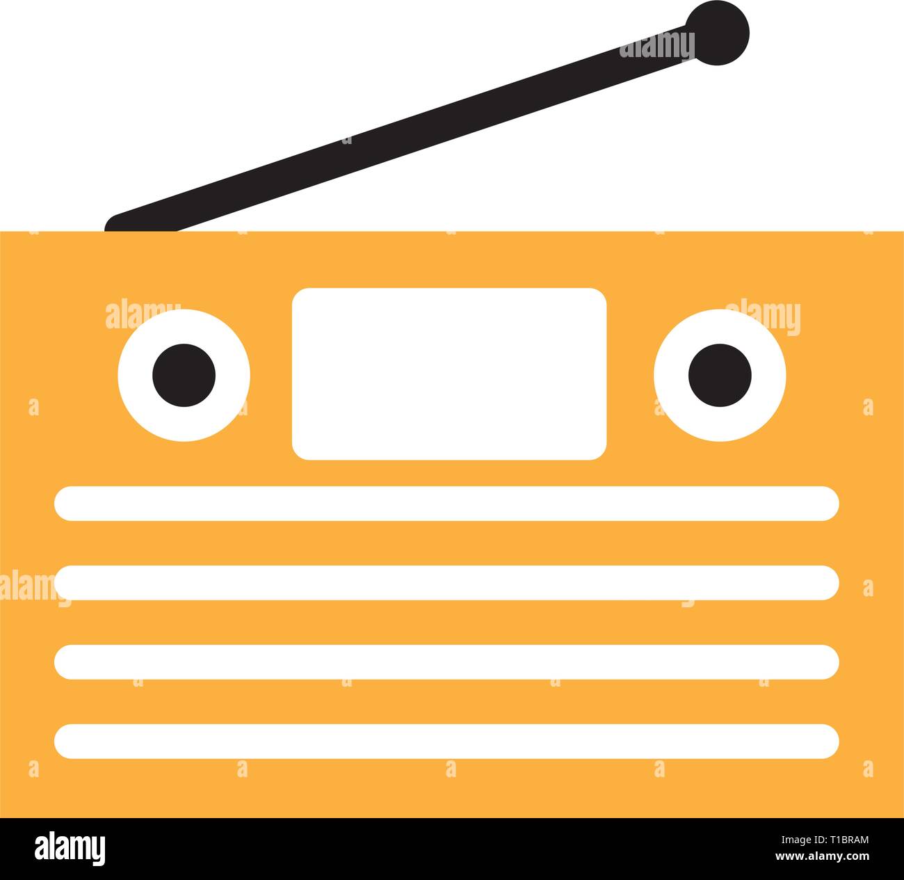 icône de la radio Illustration de Vecteur
