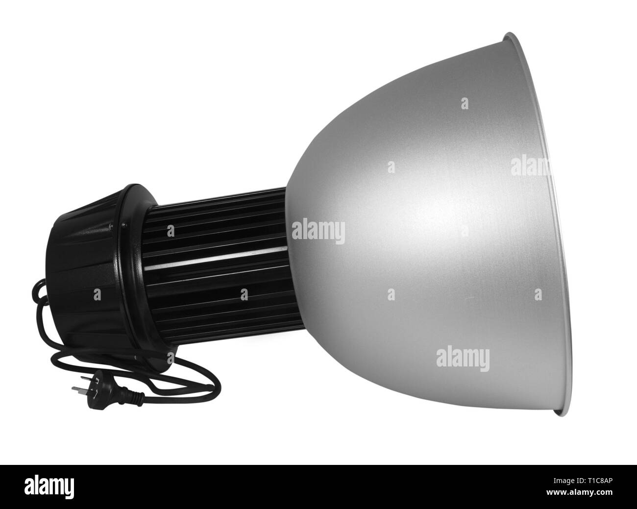 Lampe économique isolated on white Banque D'Images