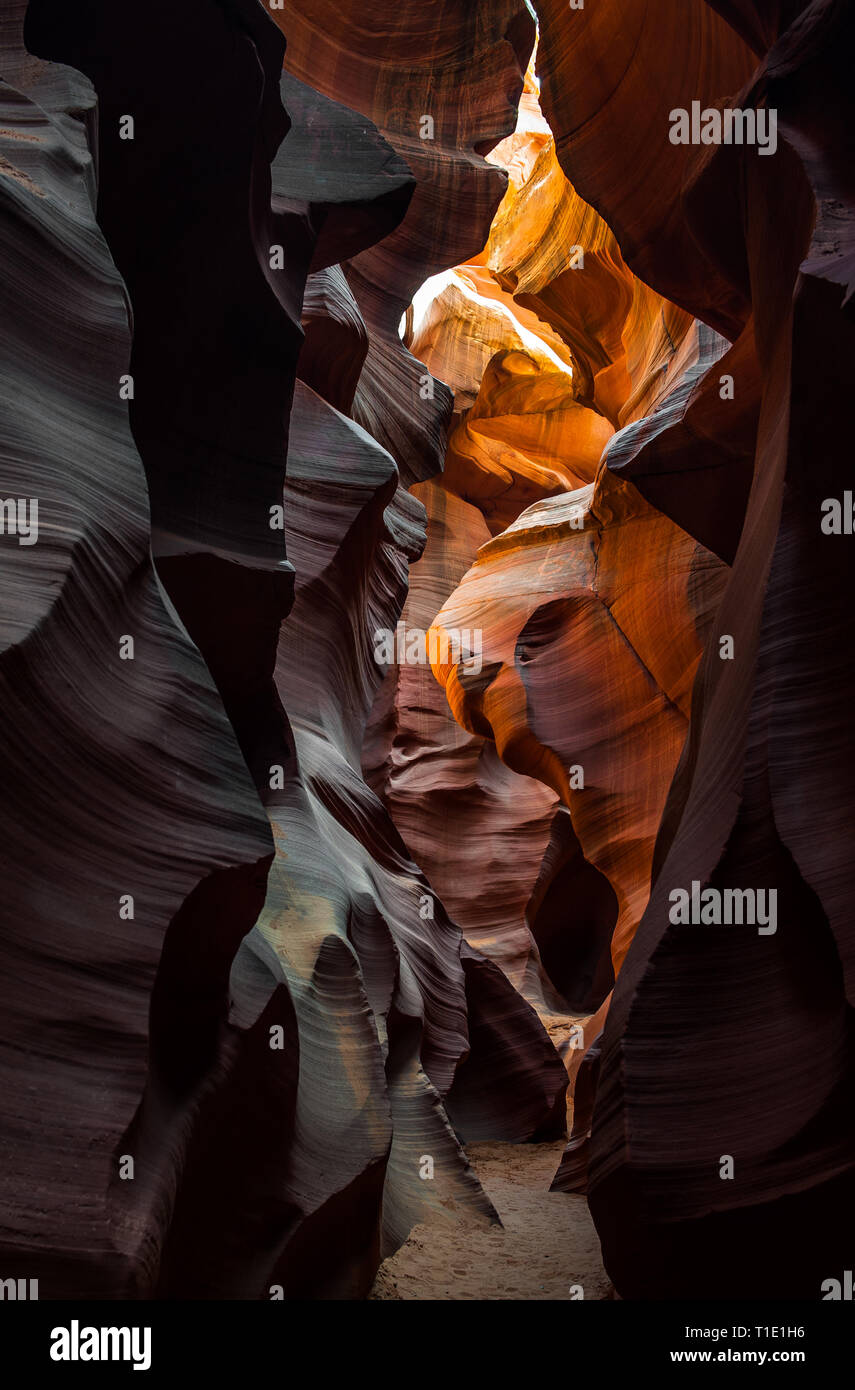 Lower Antelope Canyon Banque D'Images