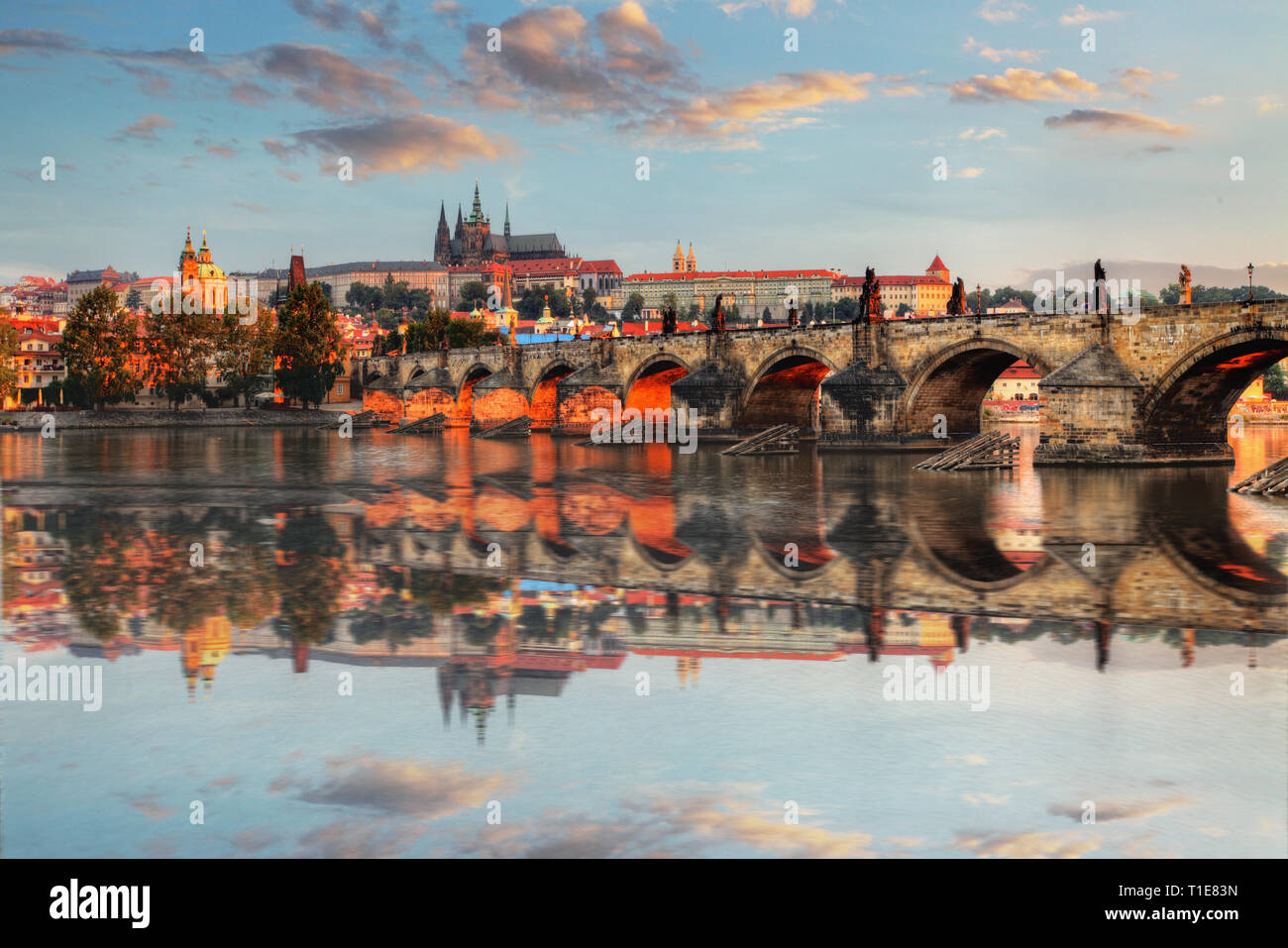 Prague Banque D'Images