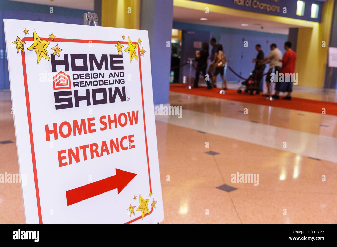 Miami Beach Florida, centre des congrès de Miami Beach, Spring Home Design & remodelage Show, exposant, shopping shopper shoppers magasins marchés m Banque D'Images