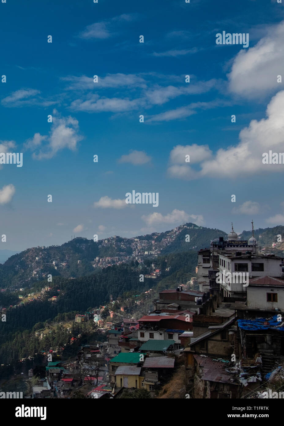 Shimla, Inde du Nord Banque D'Images