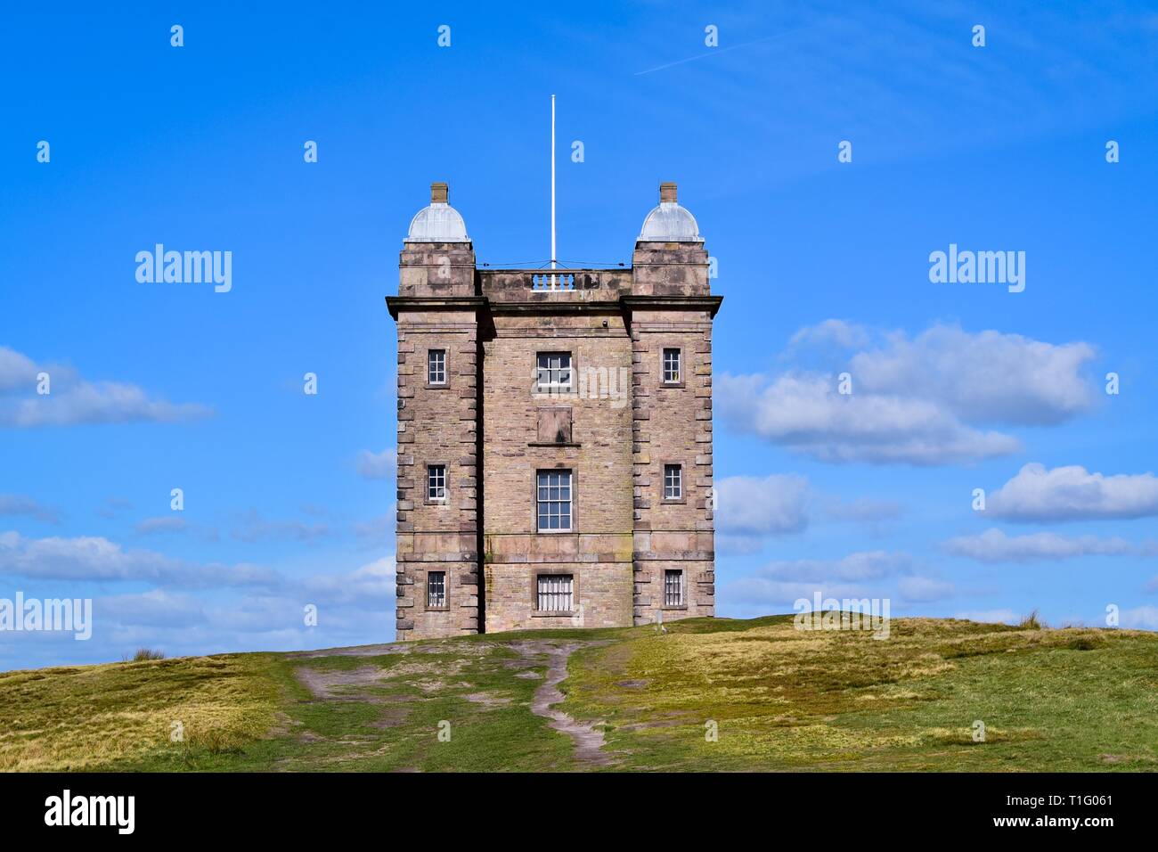 La Cage Lyme Park Banque D'Images