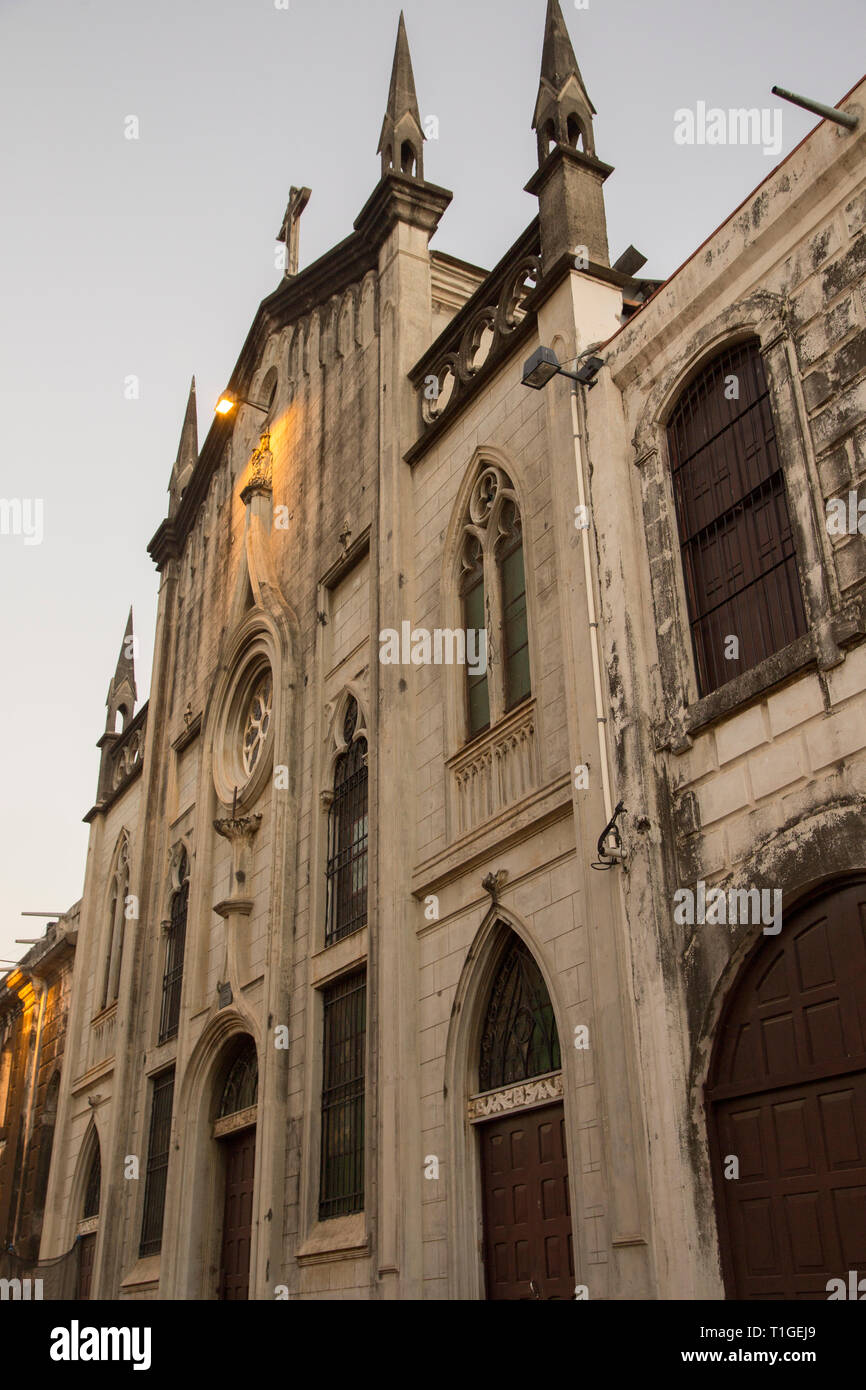 Colegio La Asuncion, Ciudad de Leon, Nicaragua Banque D'Images