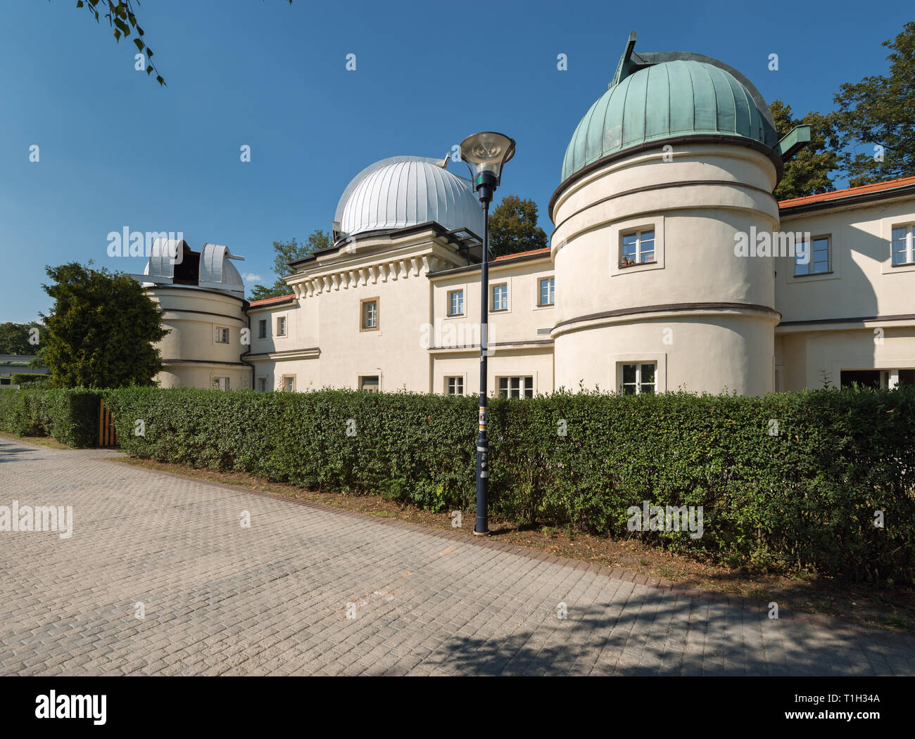 Ancien observatoire sur la colline de Petrin, à Prague Banque D'Images