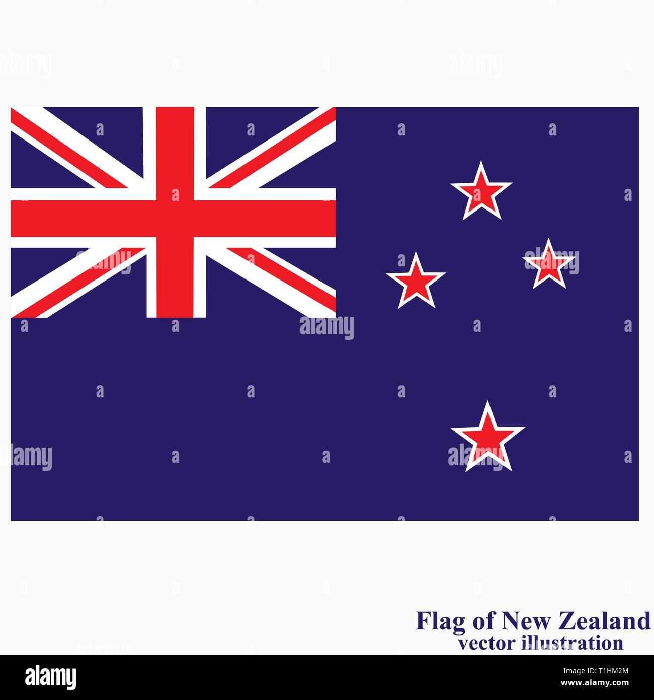 Bannière avec drapeau de la Nouvelle-Zélande. Illustration avec des drapeaux colorés pour la conception web. Illustration avec fond transparent. Illustration de Vecteur