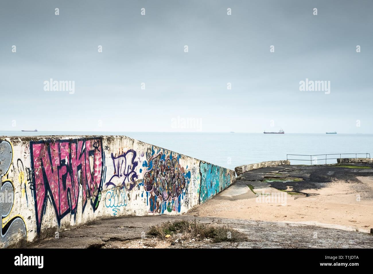 Le Lido, Cliftonville, Margate, Kent Banque D'Images