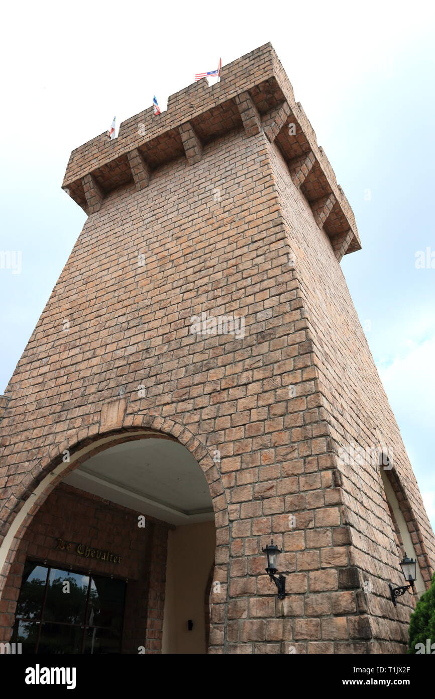 Thème Français Colmar Tropicale Bukit Tinggi Resort, Pahang Malaisie Banque D'Images