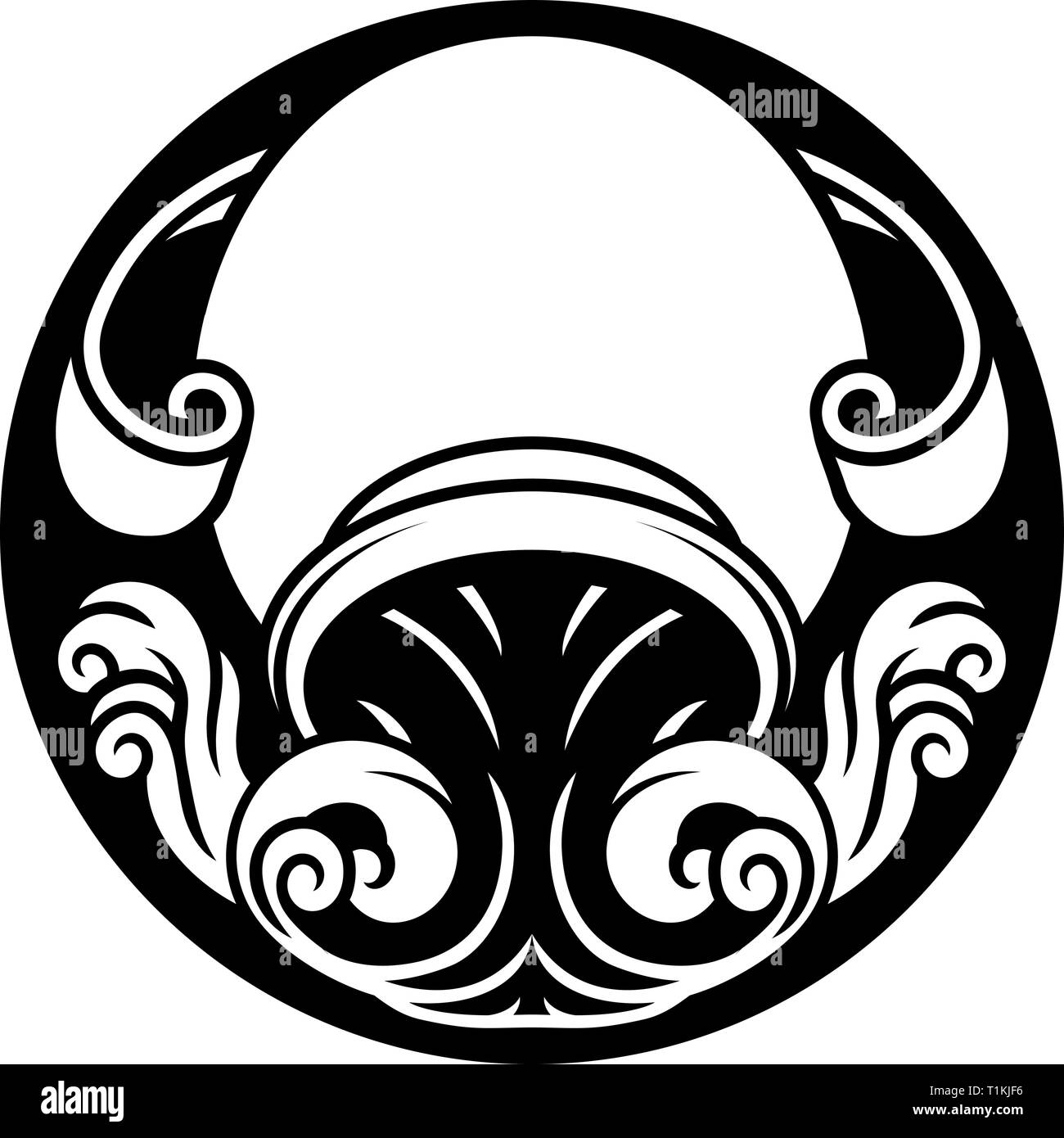 Aquarius Zodiac Horoscope Sign Illustration de Vecteur