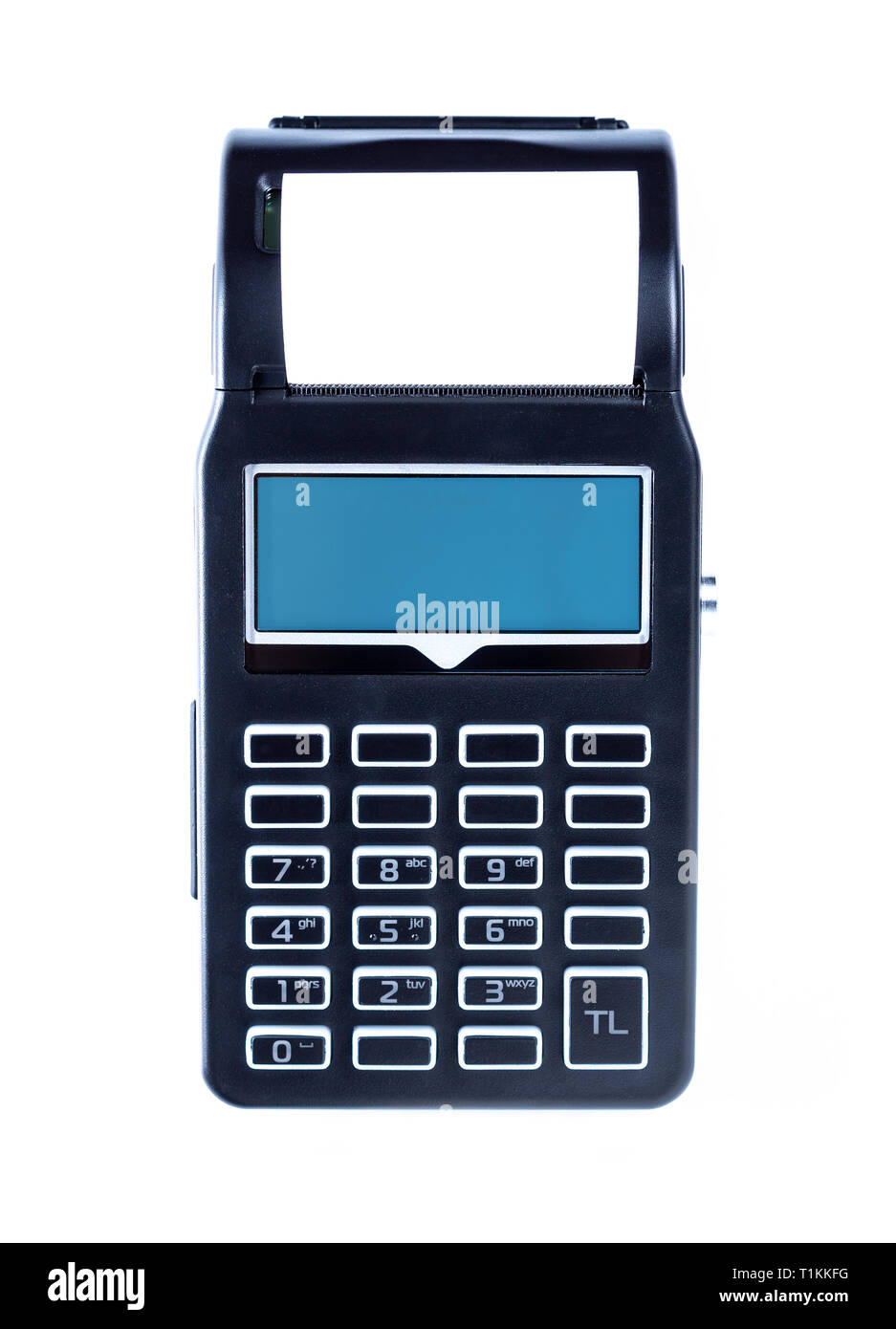 Caisse portable pour les petites entreprises, les indépendants, les vendeurs Banque D'Images