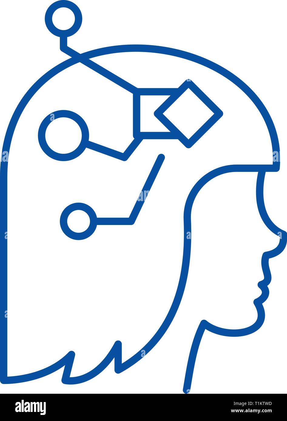 L'icône de la ligne Structuredness concept. Structuredness télévision vector symbole, signe, contours illustration. Illustration de Vecteur L'icône de la ligne Structuredness concept. Structuredness télévision vector symbole, signe, contours illustration. Illustration de Vecteur