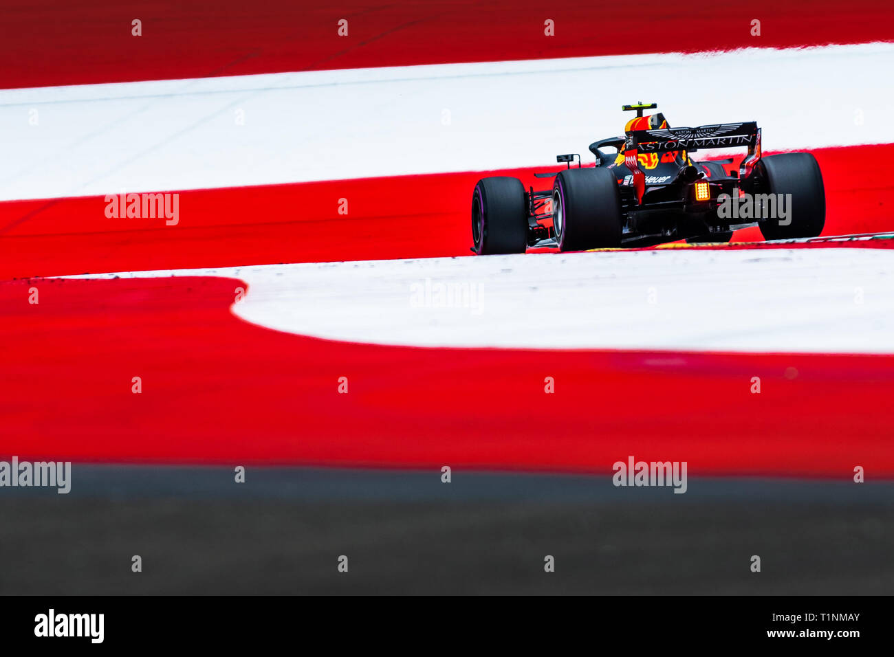 Spielberg/Autriche - 06/29/2018 - # 33 Max VERSTAPPEN (NDL) dans sa Red Bull Racing RB14 pendant le PC2 lors du Red Bull Ring en avance sur l'Autrichienne 2018 Grand Banque D'Images