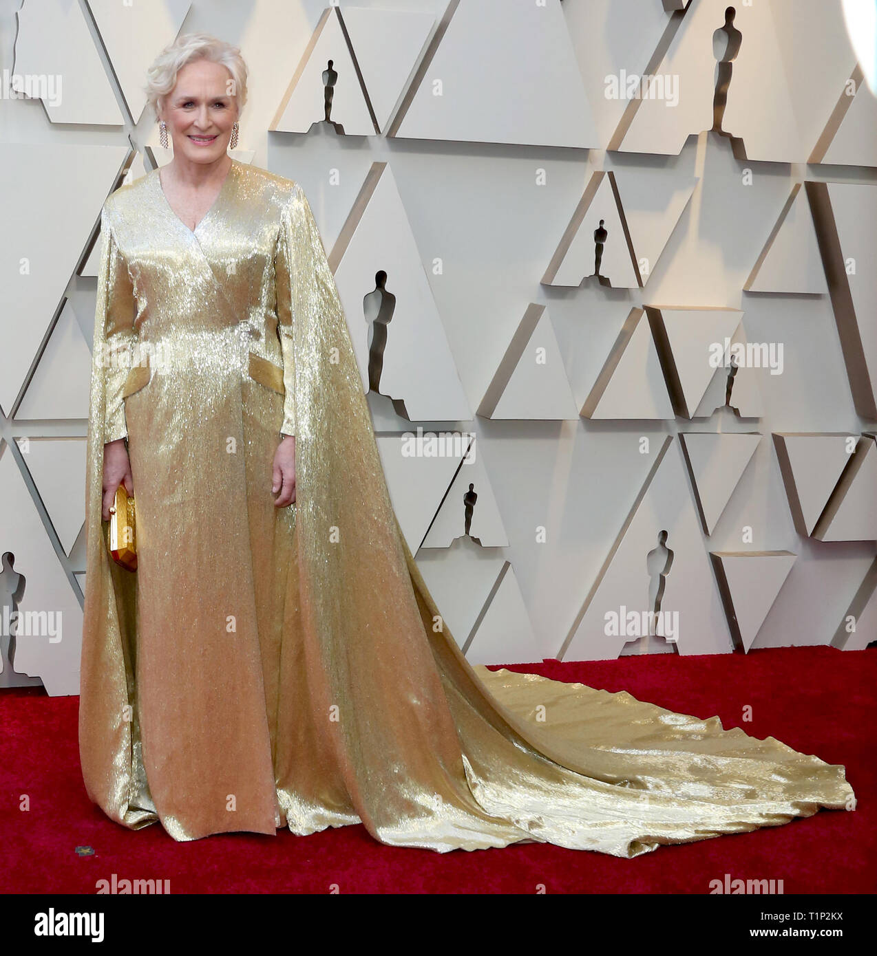 91e Academy Awards (Oscars 2019) tenue à l'Kodak Theater - Arrivées avec : Glenn Close Où : Los Angeles, California, United States Quand : 24 Feb 2019 Credit : Adriana Barraza M./WENN.com Banque D'Images